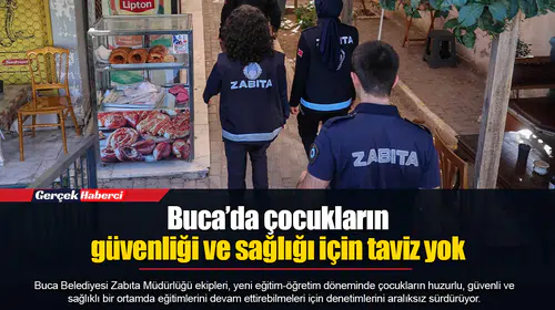 Buca’da çocukların güvenliği ve sağlığı için taviz yok