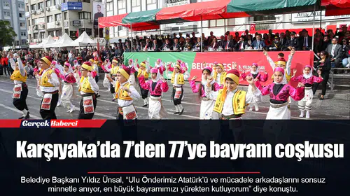 Karşıyaka’da 7’den 77’ye bayram coşkusu