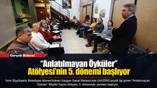 “Anlatılmayan Öyküler” Atölyesi’nin 5. dönemi başlıyor