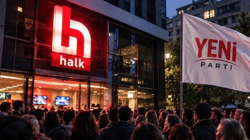 YENİ Parti'den Halk TV önünde dayanışma buluşması çağrısı