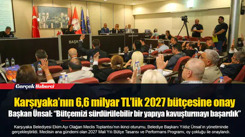 Başkan Ünsal: “Bütçemizi sürdürülebilir bir yapıya kavuşturmayı başardık”
