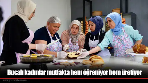 Buca'daki aşçılık kursları, kadınlara meslek ve sosyal yaşam fırsatları sunuyor!