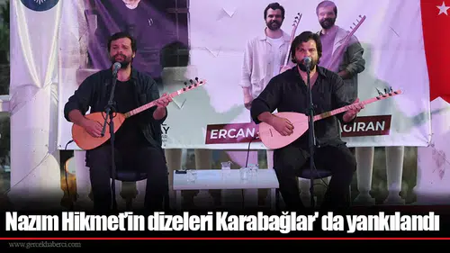 Nazım Hikmet’in dizeleri Karabağlar' da yankılandı