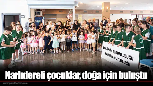 Narlıdereli çocuklar, doğa için buluştu