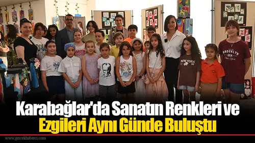 Karabağlar'da Sanatın Renkleri ve Ezgileri Aynı Günde Buluştu