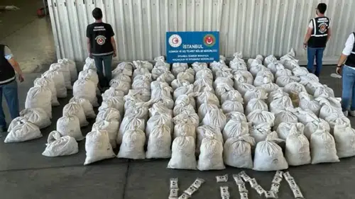 Gümrüklerde 3,5 yılda 108,7 ton uyuşturucu ele geçirildi