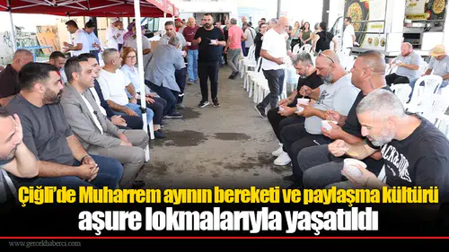 Çiğli’de Muharrem ayının bereketi ve paylaşma kültürü aşure lokmalarıyla yaşatıldı