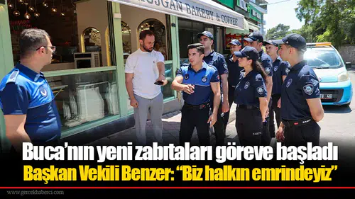 Buca’nın yeni zabıtaları göreve başladı