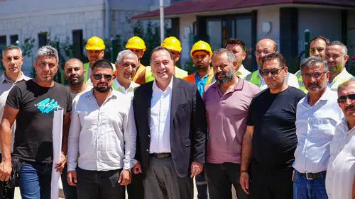 Başkan Dutlulu İnceledi: Akgedik TOKİ 2. Etap’ta Altyapı Hamlesi
