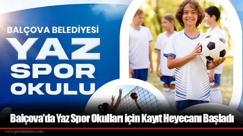 Balçova'da Yaz Spor Okulları için Kayıt Heyecanı Başladı