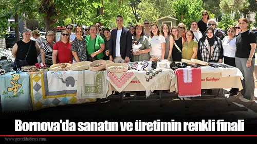 Bornova'da sanatın ve üretimin renkli finali