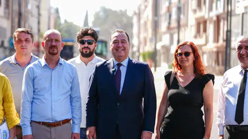 Saruhanlı 7 Eylül Caddesi’nde Asfalt Seferberliği