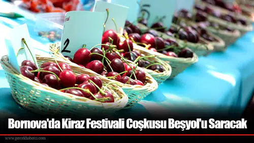 Bornova'da Kiraz Festivali Coşkusu Beşyol'u Saracak