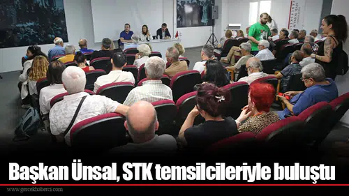 Başkan Ünsal, STK temsilcileriyle buluştu