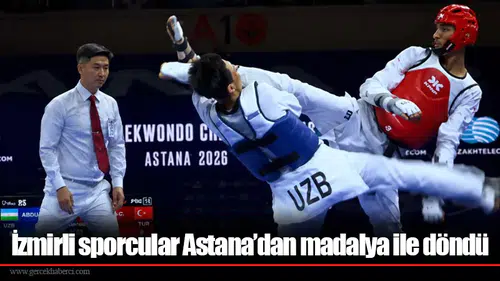 İzmirli sporcular Astana’dan madalya ile döndü