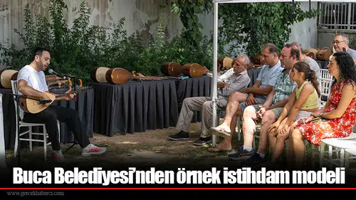 Bornova’da çalgı yapımının büyüsü yaşandı