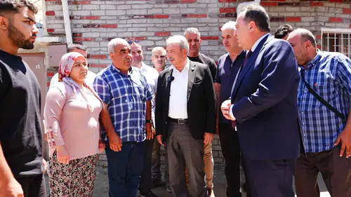 Başkan Dutlulu, Selden Etkilenen Vatandaşları Ziyaret Etti
