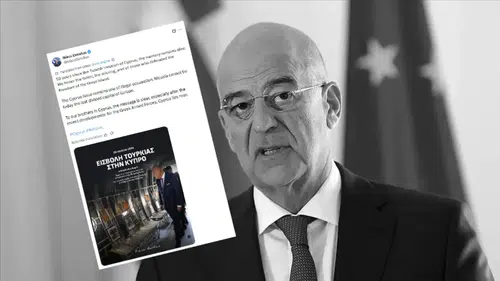 Nikos Dendias'tan yeni kriz: Yunan ordusu için Kıbrıs yakındır sözleriyle rest çekti