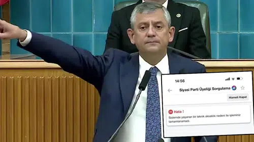 CHP'de istifa depremi: Özgür Özel'in 'yeni parti' duyurusunun ardından 6 saatte 941 bin kişi istifa etti, e-Devlet kilitlendi!