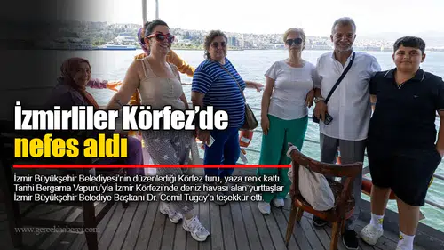 İzmirliler Körfez’de nefes aldı