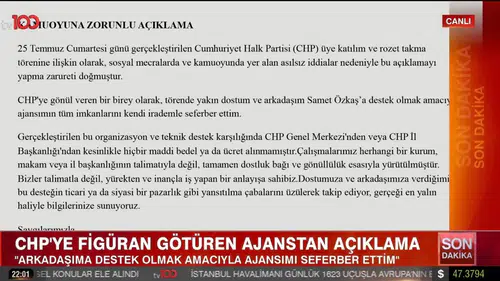 CHP Etkinliğinde 'Figüran' Tartışması: Cast Ajansından Açıklama Geldi