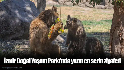 İzmir Doğal Yaşam Parkı'nda yazın en serin ziyafeti