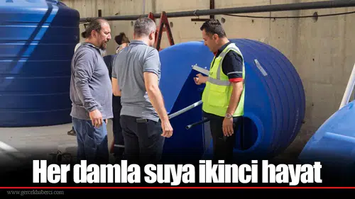 Her damla suya ikinci hayat