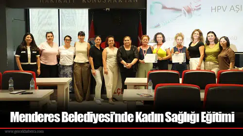 Menderes Belediyesi’nde Kadın Sağlığı Eğitimi