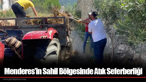 Menderes’in Sahil Bölgesinde Atık Seferberliği