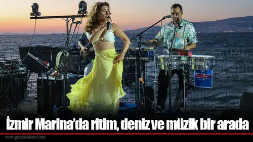 İzmir Marina’da ritim, deniz ve müzik bir arada