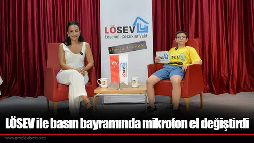 LÖSEV ile basın bayramında mikrofon el değiştirdi