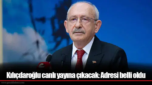 Kılıçdaroğlu TV100'de canlı yayına çıkacak