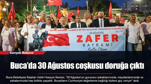 Buca’da 30 Ağustos coşkusu doruğa çıktı