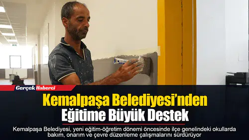 Kemalpaşa Belediyesi’nden Eğitime Büyük Destek