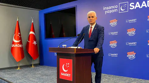 Saadet Partisi Ceyhan İlçe Başkanı çerçeve yasa gerekçesiyle istifa etti