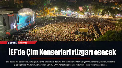 İEF’de Çim Konserleri rüzgarı esecek