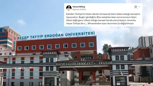İlahiyat profesörünün 'gavur ülkesi' paylaşımı tartışma yarattı