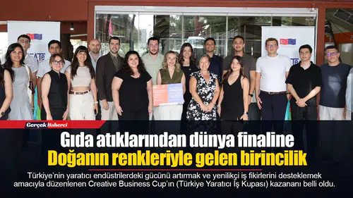 Gıda atıklarından dünya finaline... Doğanın renkleriyle gelen birincilik