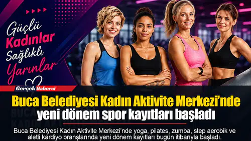Buca Belediyesi Kadın Aktivite Merkezi’nde yeni dönem spor kayıtları başladı