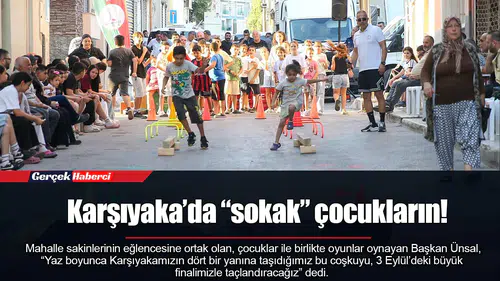 Karşıyaka’da “sokak” çocukların!