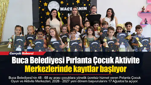 Buca Belediyesi Pırlanta Çocuk Aktivite Merkezlerinde kayıtlar başlıyor