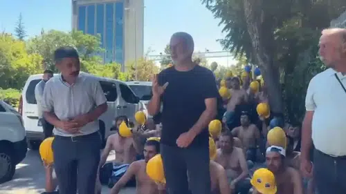Maden işçilerinin Ankara'daki direnişi yedinci gününde sürüyor