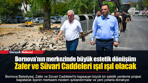 Bornova’nın merkezinde büyük estetik dönüşüm