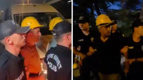 Ankara'da madenci eylemine polis müdahalesi: 100 gözaltı ve basın darp edildi