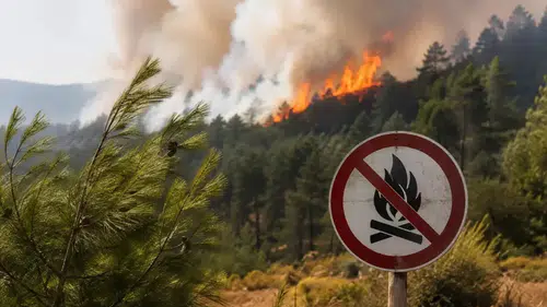 Adalet Bakanı Gürlek: 25 ildeki 73 orman yangınında 12 şüpheli tutuklandı