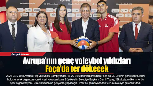 Avrupa’nın genç voleybol yıldızları Foça’da ter dökecek