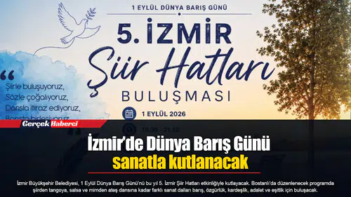 İzmir’de Dünya Barış Günü sanatla kutlanacak