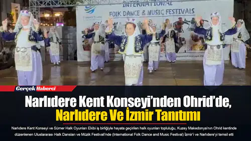 Narlıdere Kent Konseyi’nden Ohrid’de, Narlıdere Ve İzmir Tanıtımı