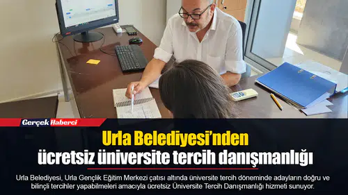 Urla Belediyesi’nden ücretsiz üniversite tercih danışmanlığı