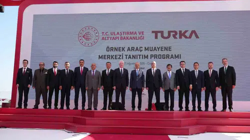 Turka yeni nesil araç muayene merkezini tanıttı